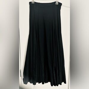 Elegant Black Flamenco 💃 Women's Skirt